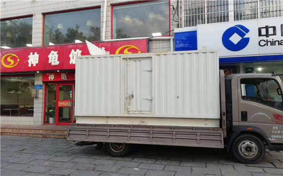 巴青出租发电机施工案例
