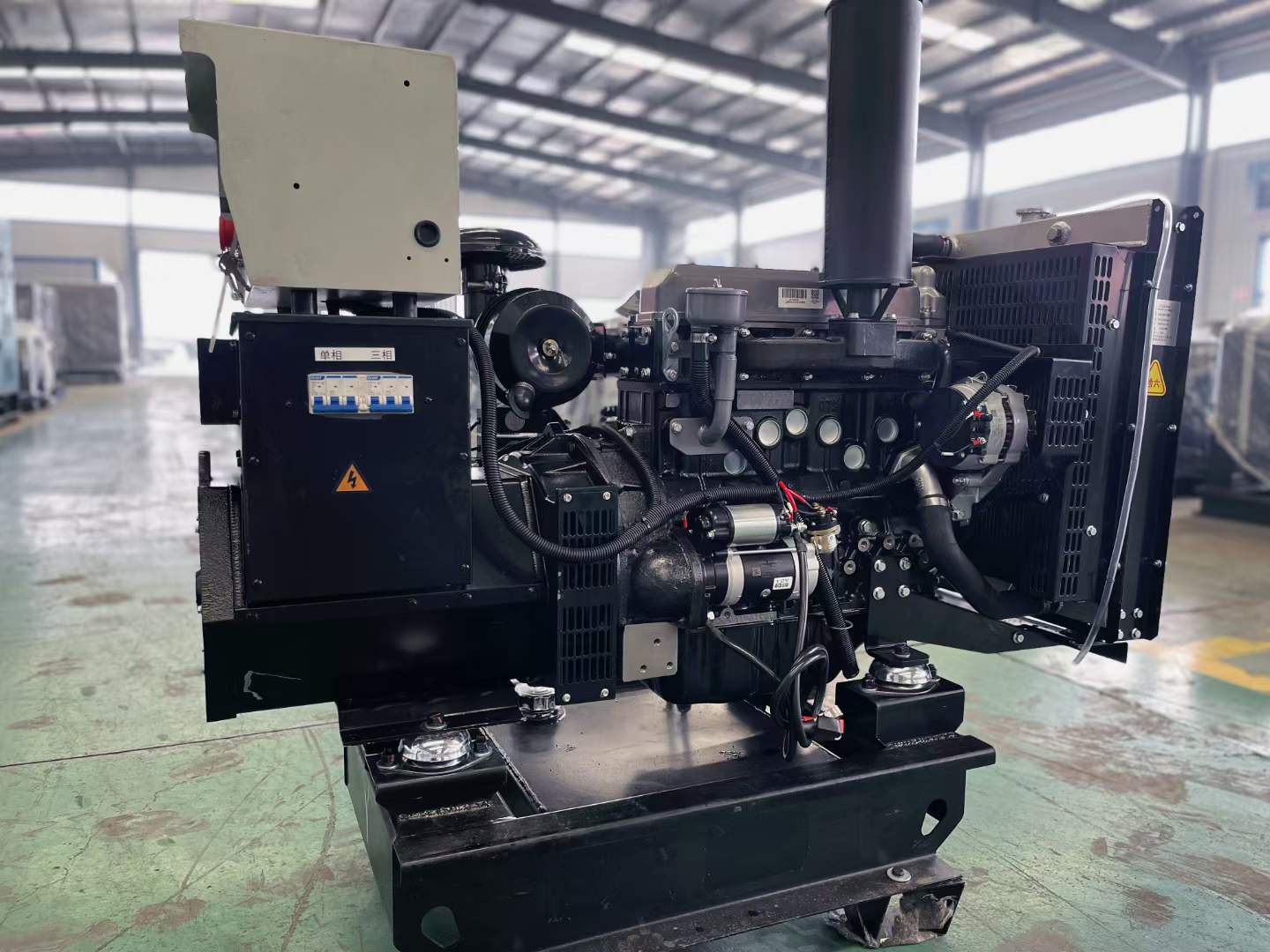 巴青如何降低电感性负载对发电机的影响？