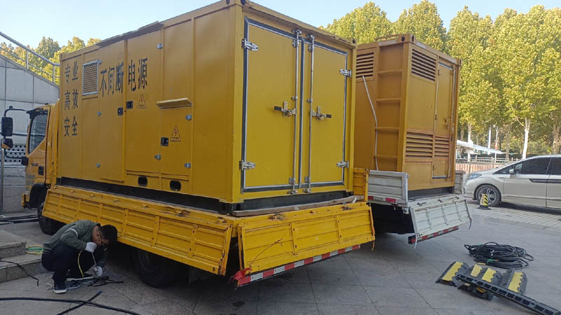 巴青柴油发电机组和UPS电源配合使用时的注意事项